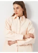 Платье-пиджак оверсайз H&M XS Персиковый 16-0185_05 - изображение 4