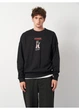 Свитшот H&M L Черный 1003931_рука_07 - изображение 1