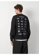 Свитшот H&M L Черный 1003931_рука_07 - изображение 3