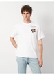 Футболка H&M S Белый 0967955_роз_05 - изображение 1
