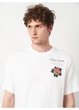 Футболка H&M S Белый 0967955_роз_05 - изображение 4