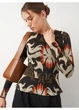 Джемпер H&M XS Коричневий 1153688_оранж.корич.хакі - зображення 4