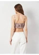 Топ H&M L Коричневий 0991007_кор_04 - зображення 3