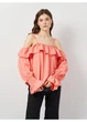 Блуза boohoo 40 Коралловый HA9051_01 - зображення 1
