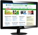 Монітор 21.5" Philips V-line 226V3LSB/00 (01) - зображення 2