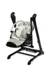 Стільчик для годування + гойдалка Caretero Indigo Black Grey TERO-7650 (5908310397153) - зображення 2