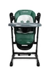 Стільчик для годування + гойдалка Caretero Indigo Black Green TERO-7651 (5908310397160) - зображення 6