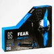 Самокат трюковый "FEAR" SCS система, пеги, алюминиевый диск и дека, колёса PU. Black and blue (112900) - изображение 11