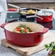 Гусятниця з кришкою KitchenAid СС006063-001 30 см 5.6 л червона - зображення 3