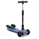 Самокат дитячий Best Scooter MAXI, з парогенератором та складним кермом. Black and Blue (100060) - зображення 1