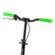 Самокат двухколесный Best Scooter, колеса PU, 1 амортизатор, с ручным тормозом, зажим руля. Black and Green (147565) - изображение 4