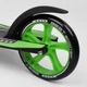 Самокат двоколісний "Best Scooter", з PU колесами, амортизатором, широким кермом, затискачем для керма. Black and Green (94767) - зображення 4