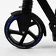 Двухколесный самокат Best Scooter складной, амортизатор, стоп сигнал. Black and blue (105431) - изображение 4