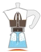 Гейзерна кавоварка Metallic Line Aqumarine Edition Berlinger Haus BH-6383 на 3 чашки - зображення 6