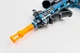 Детский игрушечный автомат на орбизах Орбиган M416 Черно-синий стреляет гидрогелевыми пулями Гель бластер аккумуляторный + 500 орбизов - изображение 3