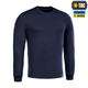 Тактический M-Tac пуловер 4 Seasons Dark Navy Blue темно-синий S - изображение 3