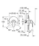 Набор для душа (33556003+26406001) Grohe Eurosmart UA33556002 (UA33556002) - зображення 6
