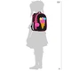 Ранец Class SchoolCase Mini Ice cream 35 х 27 х 16 см 2 отделения Черный с розовым (2404C) (8591662240405) - изображение 7