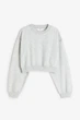 Світшот сірий однотонний H&M 170см (400098133) - зображення 1