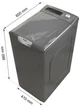 Пральна машина автоматична Haier RTXSG47TMCRE-16 - зображення 4