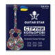 Кольорові мідні струни Guitar Star DA-010 Copper 10-48 - зображення 1