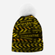 Czapka damska beanie Mr. Gugu & Miss Go Quarantine WB21WH 4XL Żółta (5903845400972) - obraz 1