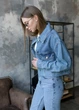 Жіноча джинсова куртка Staff blue L (9QN0023) - изображение 2