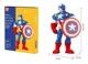 Конструктор фигурка LP BRICKS Капитан Америка Captain America Marvel - изображение 3