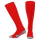 Гетры футбольные детские Zelart 624 размер 28-33 Red-Grey - изображение 1