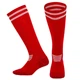 Гетры футбольные детские Zelart 621 размер 28-33 Red-White - изображение 1