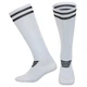 Гетры футбольные детские Zelart 621 размер 28-33 White-Black - изображение 1