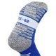 Гетри футбольні дитячі Zelart 661 розмір 28-33 Blue-Grey - зображення 5
