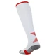 Гетри футбольні дитячі Zelart 661 розмір 28-33 White-Red - зображення 3