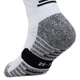 Гетри футбольні дитячі Zelart 661 розмір 28-33 White-Grey - зображення 5