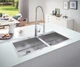 Мийка для кухні з нержавіючої сталі Grohe K800 (31585SD1) - зображення 4