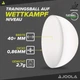 М'ячі для настільного тенісу Joola Magic ABS 40+ White 72 шт (44216) - изображение 5