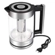 Електрочайник HOCO HA01A Kitchen high boron glass electric kettle 1.8L - зображення 5