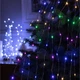 Світлодіодна гірлянда Кінський хвіст Роса на ялинку, 200 LED, від USB, 10 ниток по 2м, Мультиколор - зображення 5