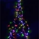 Гірлянда "Кінський хвіст" з пультом ДК, 2м, 400 LED, 20 ниток, від USB і мережі 220V, 8 режимів, Мультиколор - зображення 3