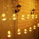 Світлодіодна гірлянда бахрома Кульки в кулях, 10 LED, 2,5х0,8 м, IP44, Теплий білий - зображення 11
