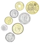Набір монет Іспанія набір з 8 монет 2000-2001 UNC 1, 5, 10, 25, 50, 100, 200, 500 песет - зображення 2