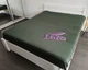 Простынь на резинке LARA сатин-страйп LUX green d13183 180х200х25 - изображение 5