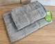 Набор турецких бамбуковых махровых полотенец Cestepe 50х90+70х140 Bamboo Aymira Acik Bej - изображение 3