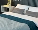 Покрывало стеганое ArCloud Romb Grey Indian Teal 140х215 - изображение 1