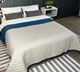 Покривало стьобане ArCloud ZigZag Infinity Rainy Day 200х220 - зображення 2