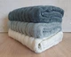 Набор турецких махровых полотенец Cestepe MicroCotton Premium 3 штуки 50x90 Ezgi 6 плотность 600 г/м2 - изображение 2