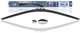 Бескаркасная щетка стеклоочистителя Alca Super Flat 22" 560 мм (052000) (40757050) (052007) - изображение 2