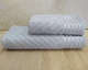Набор турецких махровых полотенец 50х90+70х140 Gulcan Jacquard Cotton Lux Yeni Cizgili Light Gray - изображение 1