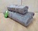 Набор турецких бамбуковых махровых полотенец Cestepe 50х90+70х140 Bamboo Chery Grey - изображение 2