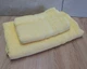 Набір турецьких махрових рушників Ada Turkey 50х90+70х140 Light yellow - зображення 2